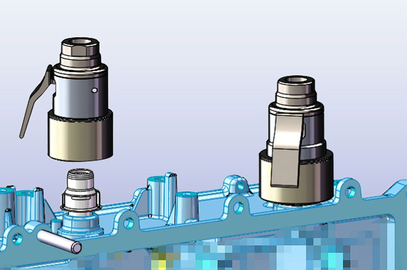 汽车VDA系列冷却管口快速测试接头的无损连接方案